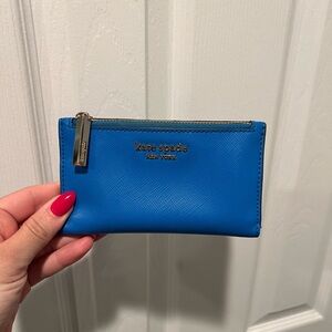 Kate Spade Wallet Royal Bright Blue